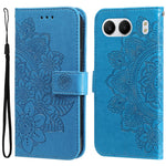 For OnePlus Nord 4 Case Floral Pattern PU Leather Wallet Stand Phone Cover
