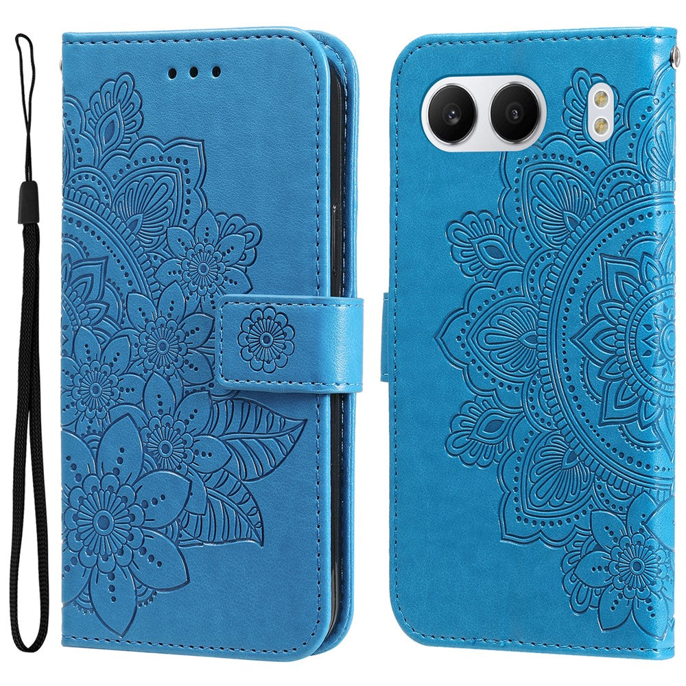 For OnePlus Nord 4 Case Floral Pattern PU Leather Wallet Stand Phone Cover