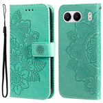For OnePlus Nord 4 Case Floral Pattern PU Leather Wallet Stand Phone Cover