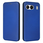For OnePlus Nord 4 Case Carbon Fiber Texture Drop-Proof PU Leather Phone Cover