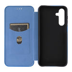 Til Samsung Galaxy A16 5G / A16 4G Cover Carbon Fiber Tekstur Faldsikker PU Læder Telefoncover
