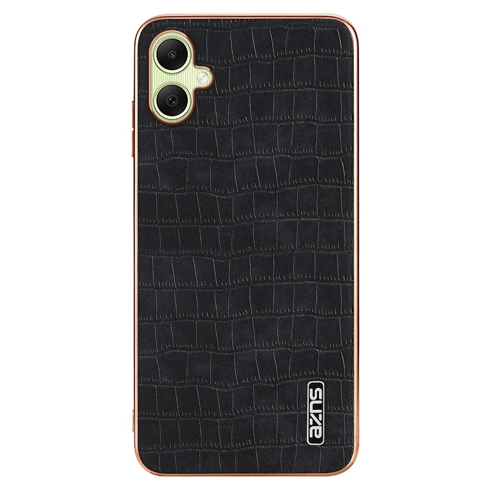 AZNS For Samsung Galaxy A06 4G Case Electroplating Crocodile Texture PU+TPU Phone Cover