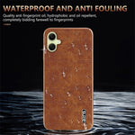 AZNS For Samsung Galaxy A06 4G Case Electroplating Crocodile Texture PU+TPU Phone Cover