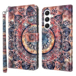 Til Samsung Galaxy A16 5G / A16 4G Etui Stand Mønsterprint Læder Telefoncover