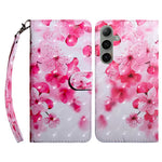 For Samsung Galaxy S24 FE Case Stand Pattern Printing Leather Phone Cover