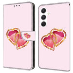 Til Samsung Galaxy A16 5G / A16 4G Cover Mønsterprintet Beskyttende Læder Flip Telefoncover