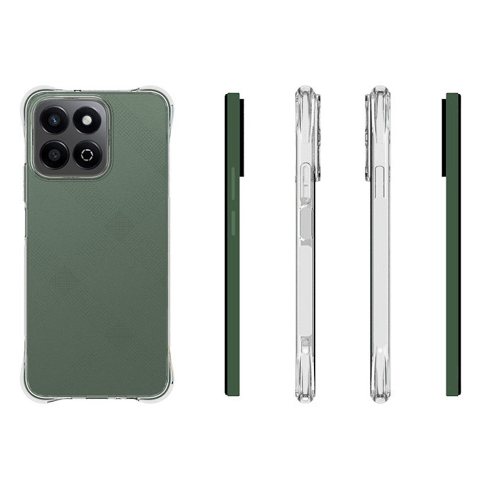 For Honor X7c 5G / X7c 4G / 200 Smart 5G TPU Phone Case Non-Slip Transparent Mobile Phone Cover
