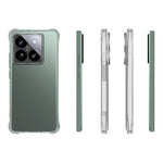 For Xiaomi 14T Pro TPU Phone Case Non-Slip Transparent Mobile Phone Cover