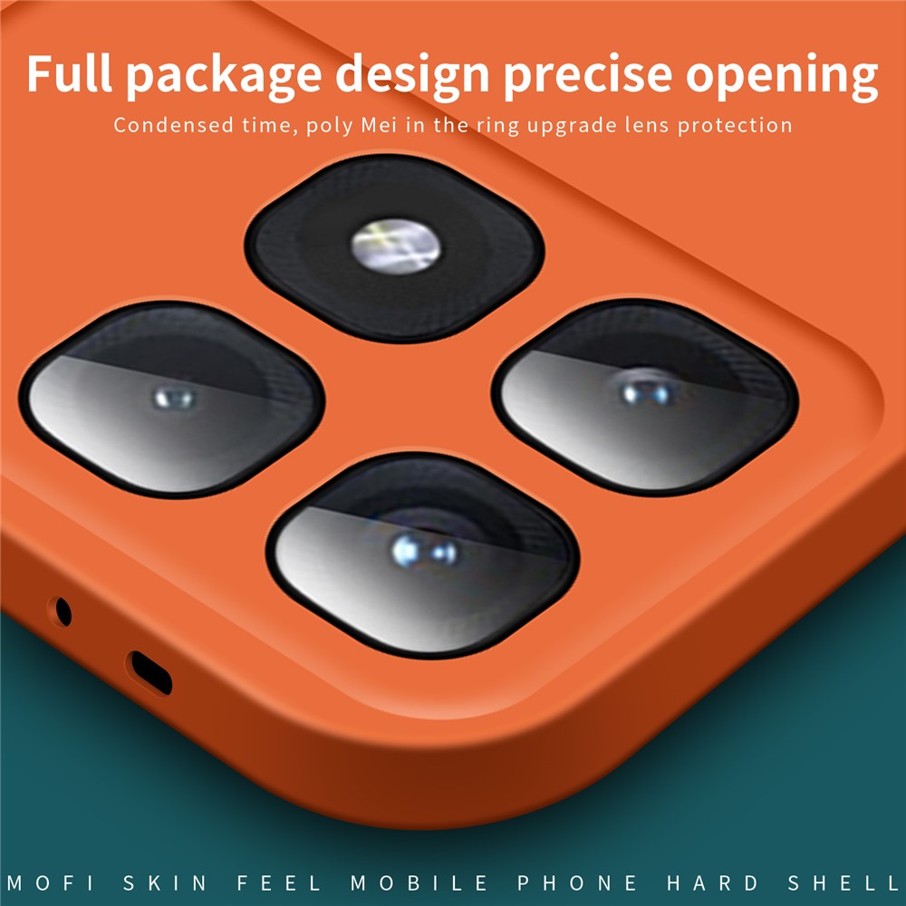 MOFI JK Qin-serien för Xiaomi Redmi K70 Ultra-skal TPU+akryl mobilskal med beröringskänsla