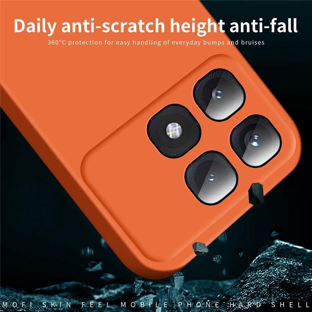 MOFI JK Qin-serien för Xiaomi Redmi K70 Ultra-skal TPU+akryl mobilskal med beröringskänsla
