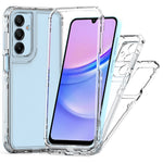 Til Samsung Galaxy A16 5G / A16 4G Cover Ridsefast Akryl+TPU Gennemsigtigt Telefoncover