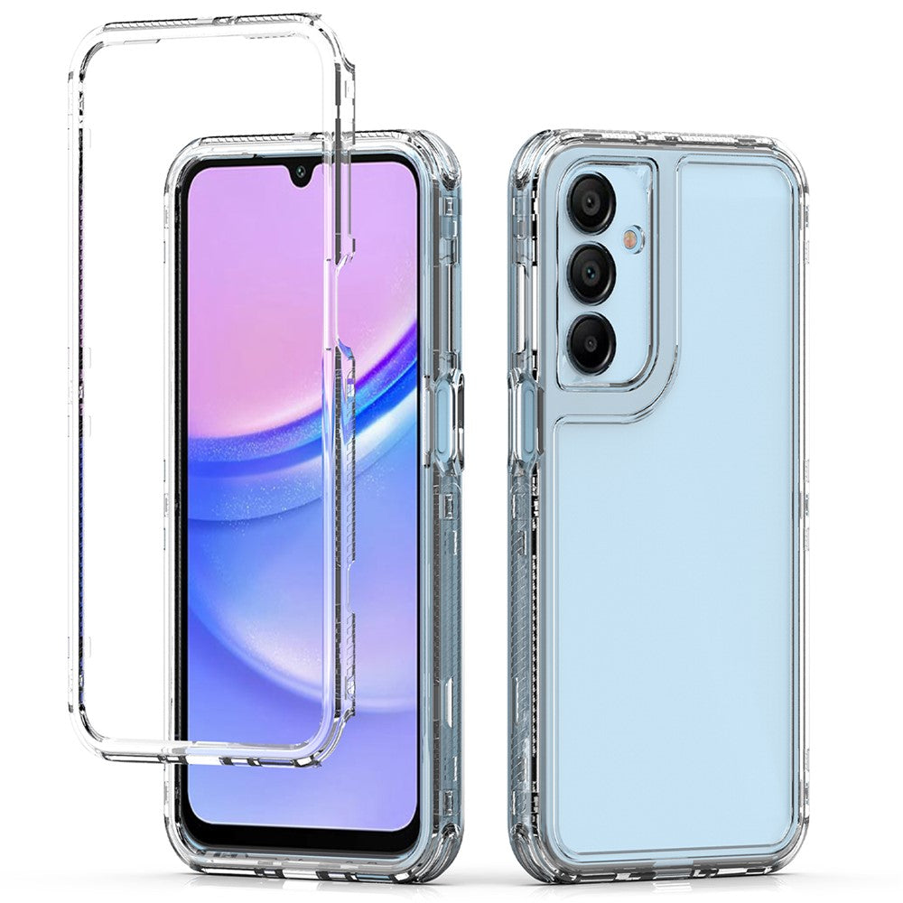 Til Samsung Galaxy A16 5G / A16 4G Cover Ridsefast Akryl+TPU Gennemsigtigt Telefoncover