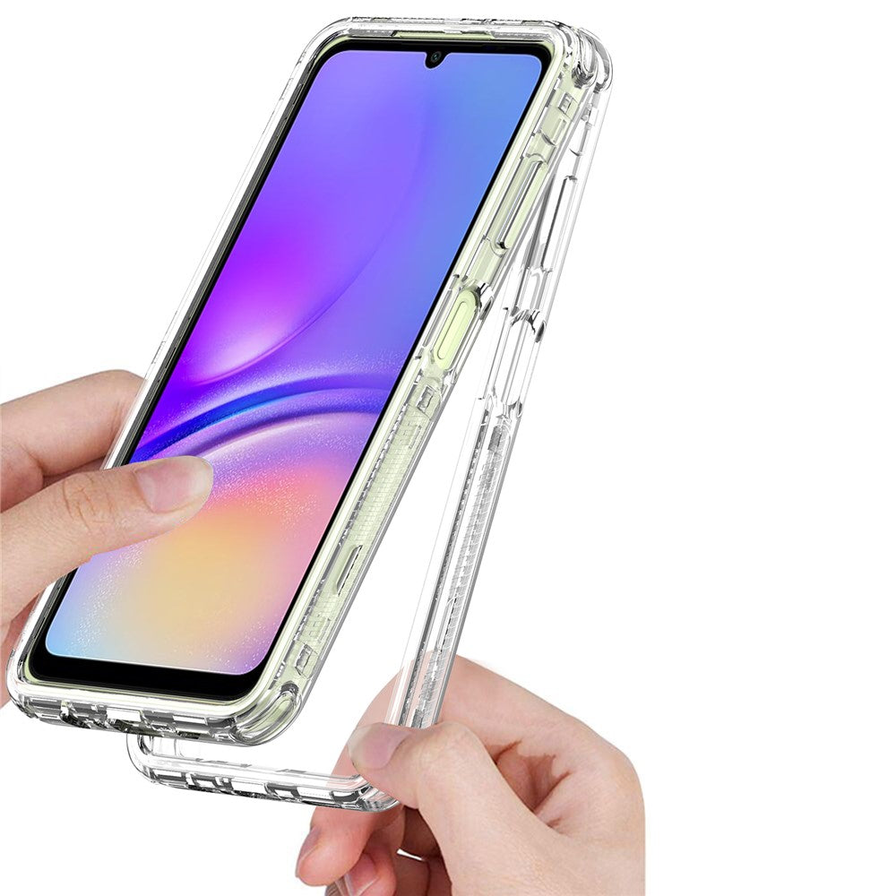 Til Samsung Galaxy A06 4G cover Anti-ridse akryl+TPU gennemsigtigt telefoncover