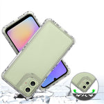Til Samsung Galaxy A06 4G cover Anti-ridse akryl+TPU gennemsigtigt telefoncover