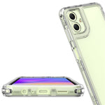 Til Samsung Galaxy A06 4G cover Anti-ridse akryl+TPU gennemsigtigt telefoncover