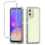 Til Samsung Galaxy A06 4G cover Anti-ridse akryl+TPU gennemsigtigt telefoncover