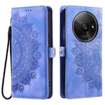 Style 016 For Xiaomi Poco C61 4G / Redmi A3 4G Case Skin Feel Totem Imprinted Wallet Leather Phone Cover