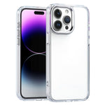 For iPhone 16 Pro Max Clear Case Shockproof TPU+PC Hybrid Phone Cover