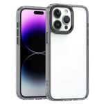 For iPhone 16 Pro Max Clear Case Shockproof TPU+PC Hybrid Phone Cover