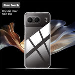 Til OnePlus Nord 4 Klart TPU Anti-ridse Telefoncover + 2.5D Buet Kant Skærmbeskytter