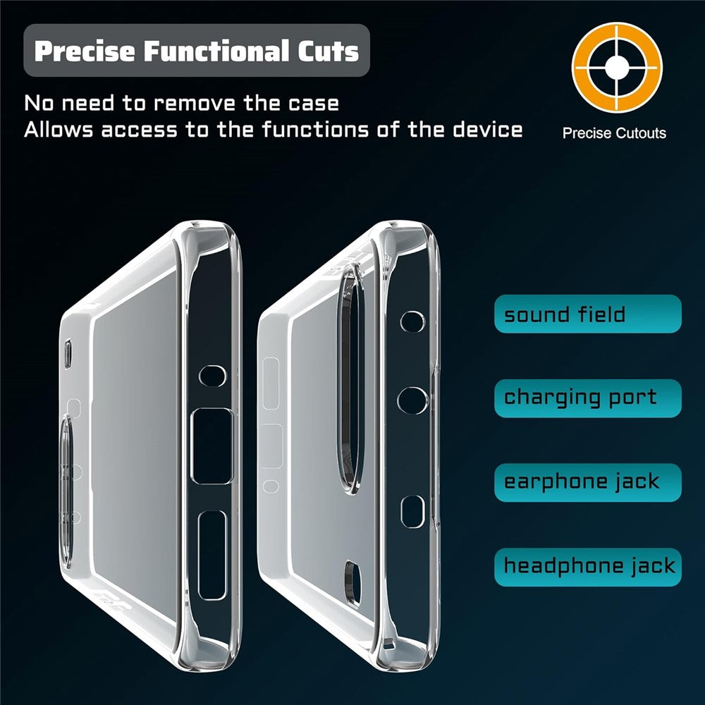 Til OnePlus Nord 4 Klart TPU Anti-ridse Telefoncover + 2.5D Buet Kant Skærmbeskytter