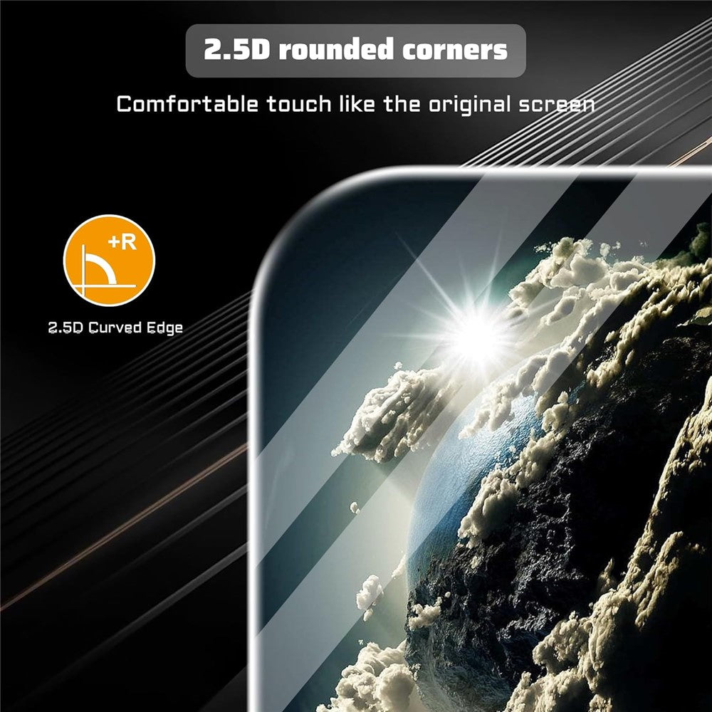 Til OnePlus Nord 4 Klart TPU Anti-ridse Telefoncover + 2.5D Buet Kant Skærmbeskytter