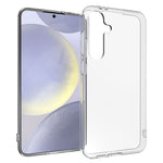 Samsung Galaxy S24 FE-skal Anti-fingeravtryck Kristallklart TPU-mobilskal