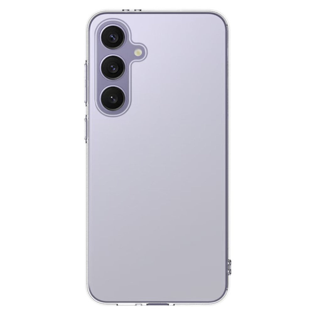 For Samsung Galaxy S24 FE Case Anti-Fingerprint Crystal Clear TPU Phone Cover