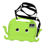 For Samsung Galaxy Tab A11+ / A9+ / S7 / S8 / S9 / S10 FE / S9 FE / Redmi Pad SE / Pad 2 11 / Pad 6 / Lenovo Tab K11 Gen 2 / Idea Tab / Xiaoxin Pad 11 2025 EVA Case Cartoon Octopus Tablet Cover