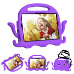 For Samsung Galaxy Tab A11+ / A9+ / S7 / S8 / S9 / S10 FE / S9 FE / Redmi Pad SE / Pad 2 11 / Pad 6 / Lenovo Tab K11 Gen 2 / Idea Tab / Xiaoxin Pad 11 2025 EVA Case Cartoon Octopus Tablet Cover