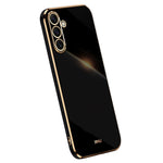XINLI Til Samsung Galaxy A16 5G / A16 4G Cover TPU Telefoncover med Galvaniseringsramme
