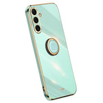 XINLI til Samsung Galaxy A16 5G / A16 4G Cover Ring Kickstand Elektroplettering TPU Telefoncover