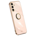 XINLI til Samsung Galaxy A16 5G / A16 4G Cover Ring Kickstand Elektroplettering TPU Telefoncover
