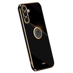 XINLI til Samsung Galaxy A16 5G / A16 4G Cover Ring Kickstand Elektroplettering TPU Telefoncover
