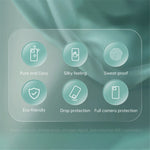 XINLI For Samsung Galaxy S24 FE Case TPU Phone Cover with Electroplating Frame