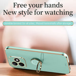 XINLI For Honor X60i 5G Case Ring Kickstand Electroplating TPU Phone Cover