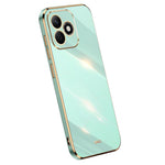 XINLI For Honor X60i 5G Case TPU Phone Cover with Electroplating Frame