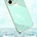 XINLI For Honor X60i 5G Case TPU Phone Cover with Electroplating Frame