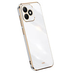 XINLI For Honor X60i 5G Case TPU Phone Cover with Electroplating Frame