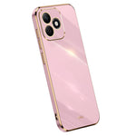 XINLI For Honor X60i 5G Case TPU Phone Cover with Electroplating Frame