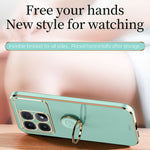 XINLI For Xiaomi Redmi K70 Ultra Case Ring Kickstand Electroplating TPU Phone Cover