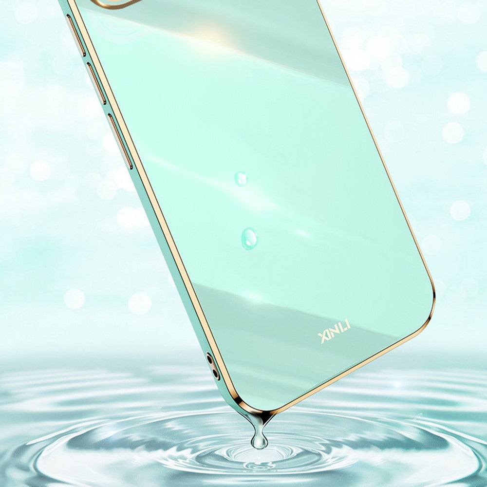 XINLI För OnePlus Nord 4 Skal TPU mobilskal med Galvaniserad Ram