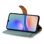 Til Samsung Galaxy A06 4G Etui RFID-blokerende lynlåslomme læderpung telefoncover