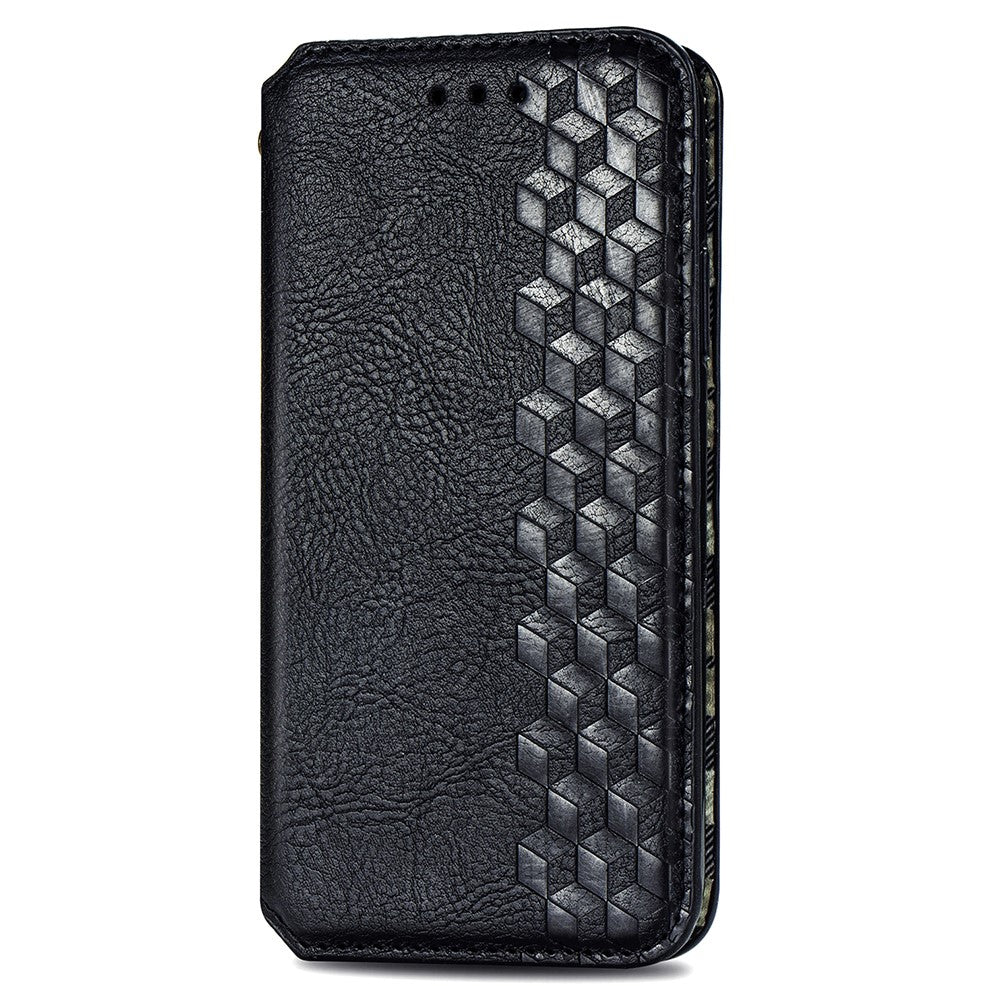 OnePlus Nord 4 PU-läderfodral Rhombus Imprint Plånboksfodral med stativ