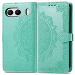 For OnePlus Nord 4 Case Mandala Embossed Design Leather Wallet Phone Cover