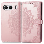 For OnePlus Nord 4 Case Mandala Embossed Design Leather Wallet Phone Cover