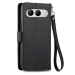 For OnePlus Nord 4 Case RFID Blocking Zipper Pocket Leather Wallet Phone Cover