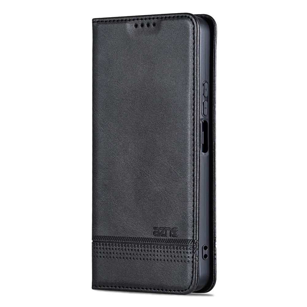 AZNS For Oppo A60 4G Case Cowhide Texture PU Leather Wallet Phone Cover