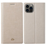 VILI DMX Series PU Leather Case for iPhone 14 Pro Max, Magnetic Absorption Stand Card Slot Flip Cover