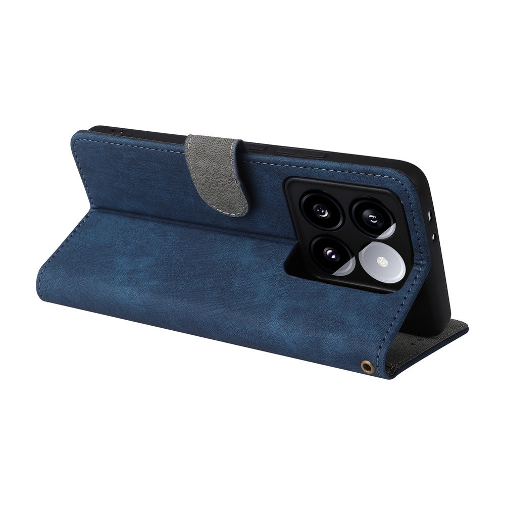 For Xiaomi 14T Pro Wallet Case RFID Blocking PU Leather Cover Stand View